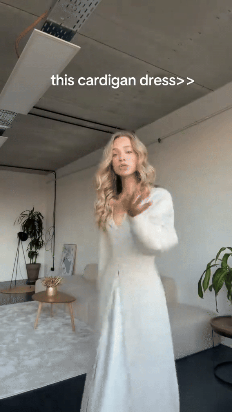 Brinley | Pletené šaty s prednými gombíkmi
