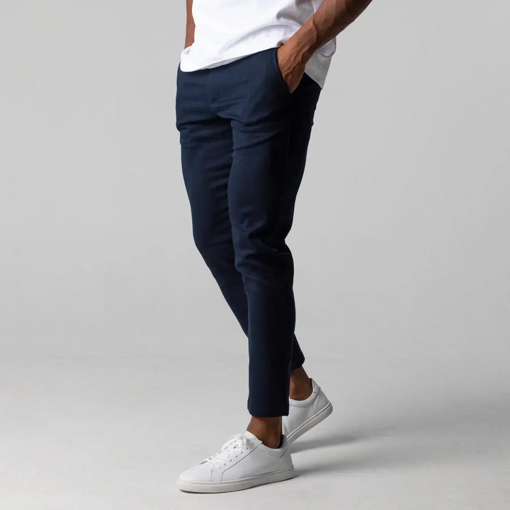 Brooks - Formálne Nohavice Slim Strih Elastický Pás