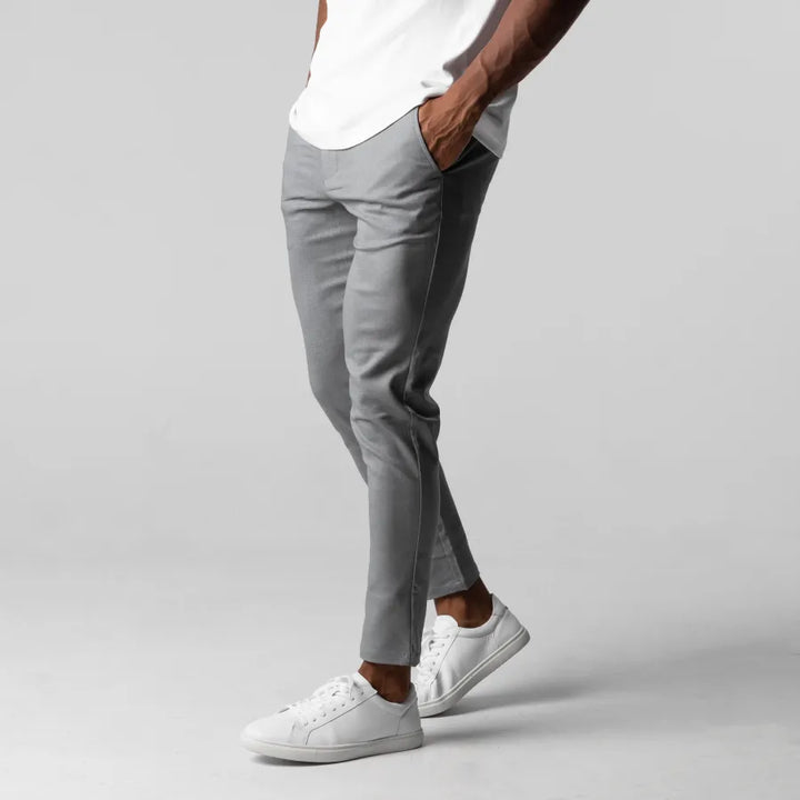 Brooks - Formálne Nohavice Slim Strih Elastický Pás